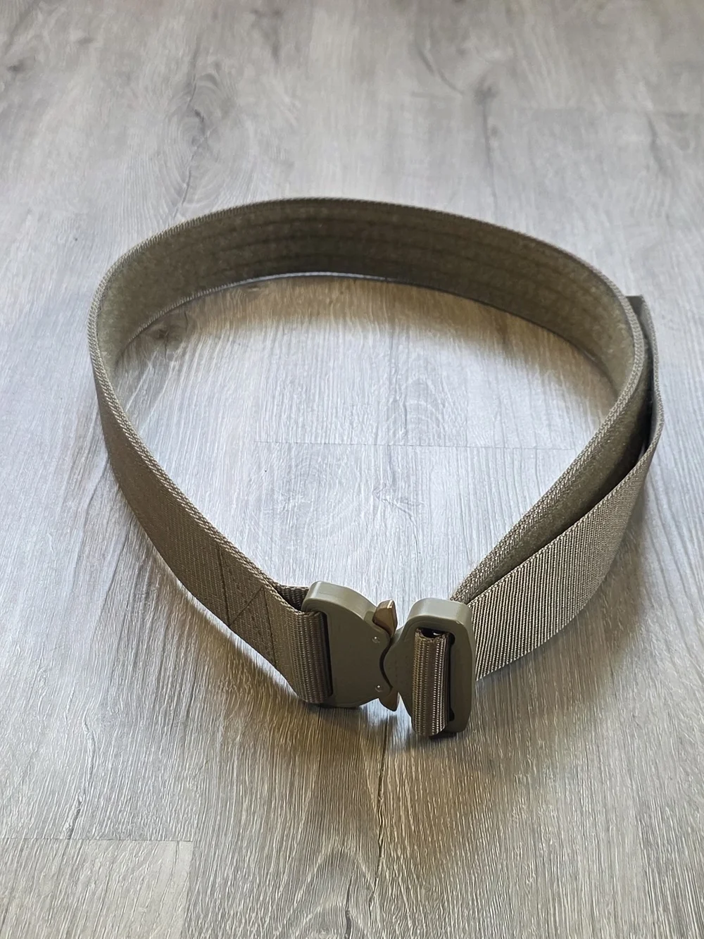 5.11 Tactical Cobra Pro Style Belt Heavy Duty Adjustable Nylon Green NWOT